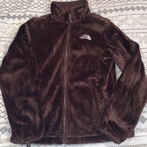 THE NORTH FACE Brown fleece Jacket